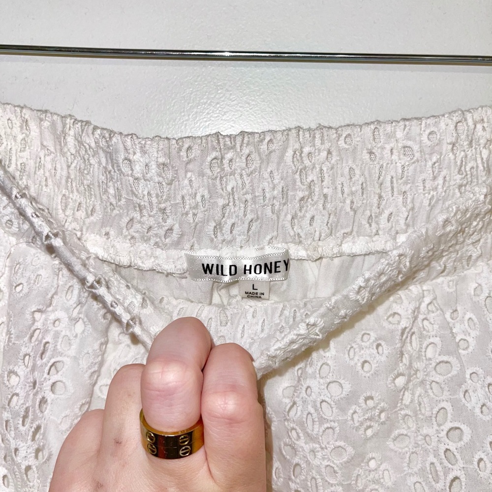 Wild honey white tiered skirt - Picture 2 of 4